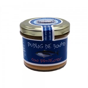 Puding de bonito con pimientos